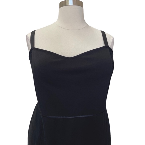 mblm Midi Fitted Cocktail Dress Lace Cutouts sz 2X - Picture 3 of 14